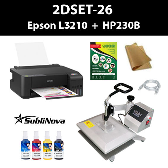 2D Baskı Sistemi (HP230B+Epson L1250)