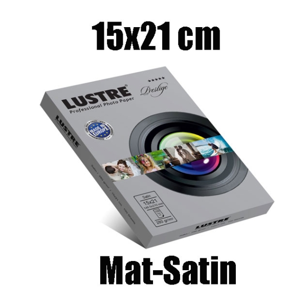 Lustre 15X21 Mat (Satin) İnkjet Fotoğraf Kağıdı