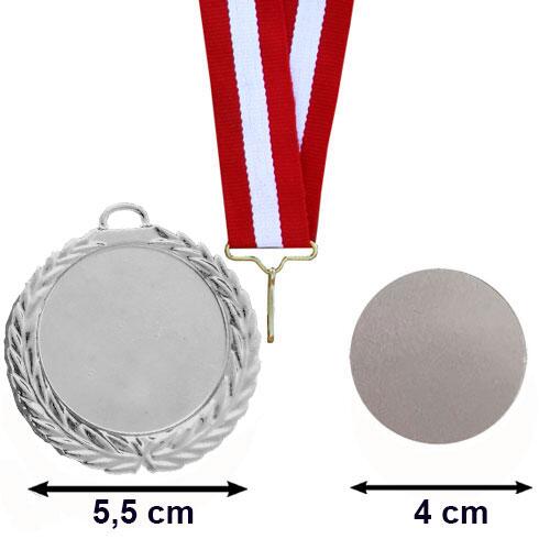 Sublimasyon Gümüş Madalya 5.5 cm