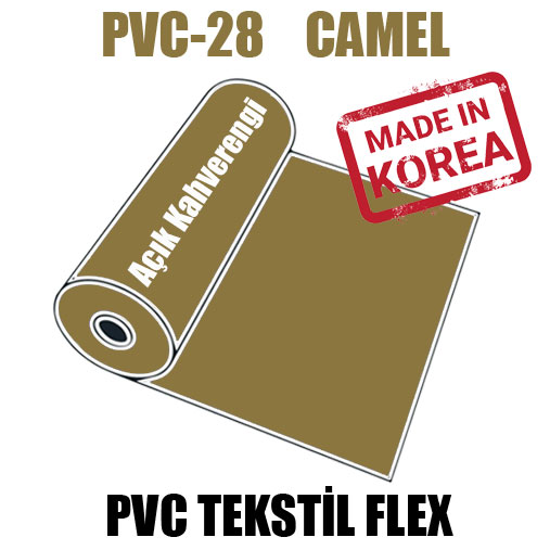 PVC Açık Kahverengi (Camel) Flex / 51 cm x 1 metre