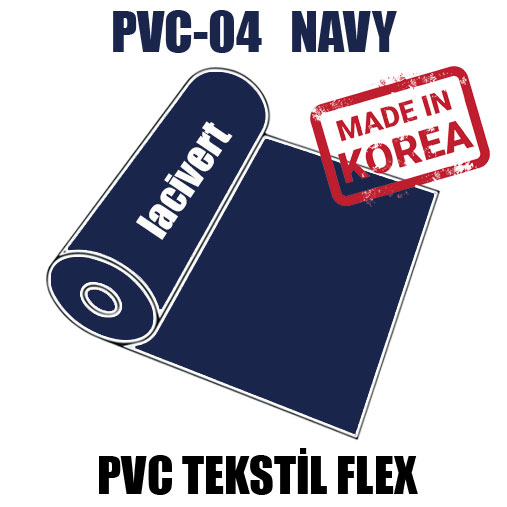 PVC Lacivert (Navy) Flex / 51 cm x 1 metre
