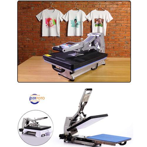 St 4050a Otomatik Duz Baski Transfer Presi A3 40x50 Cm