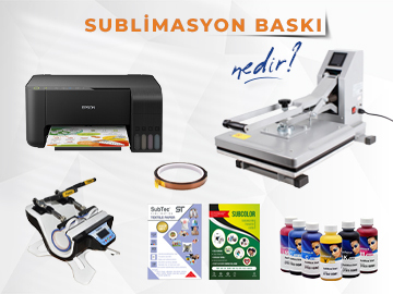 Sublimasyon Nedir? Sublimasyon Baskı Nasıl Yapılır?