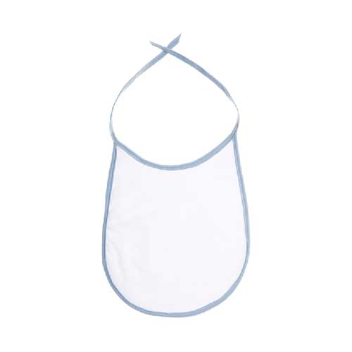 Sublimasyon Polyester Mama Önlüğü - Mavi Biyeli - Thumbnail